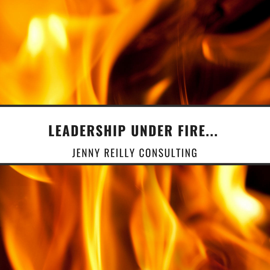 SOCIAL BLOG LEADERSHIP UNDER FIRE...