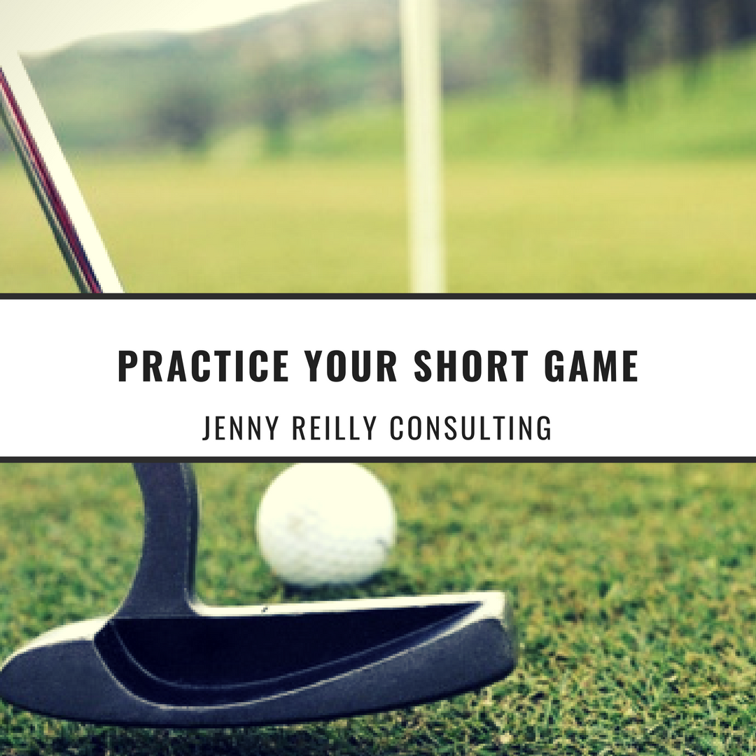 Social Practice your short game blog post